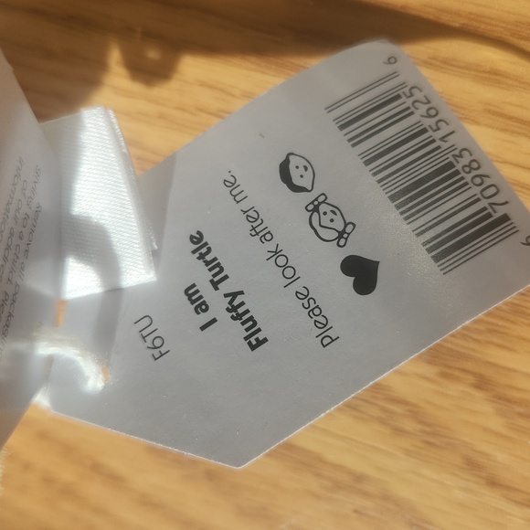 Jellycat Fluffy Turtle 2.8x3.5" ๐ข Soft & Plush NWT - Picture 5 of 6